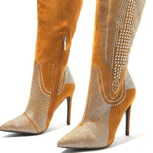 Cape Robbin Olkley Cowboy Knee High Boots Women's 9